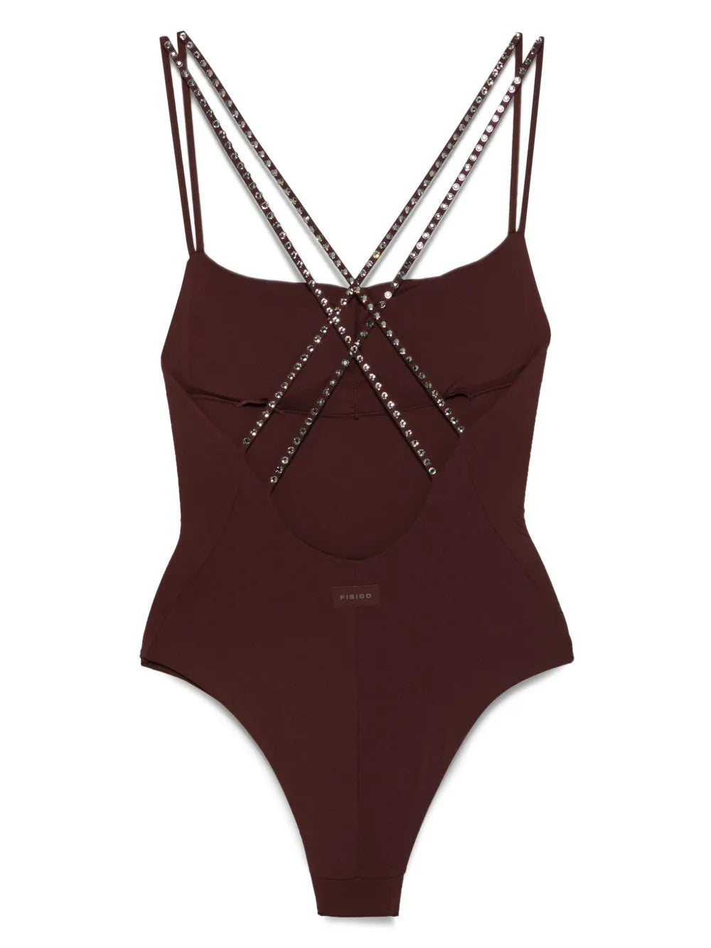 Crystal-Embellished Swimsuit