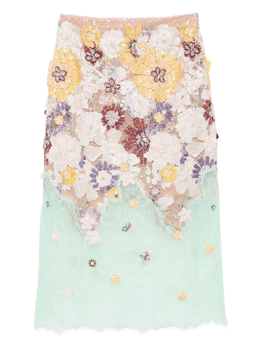 Embroidered Lace Top