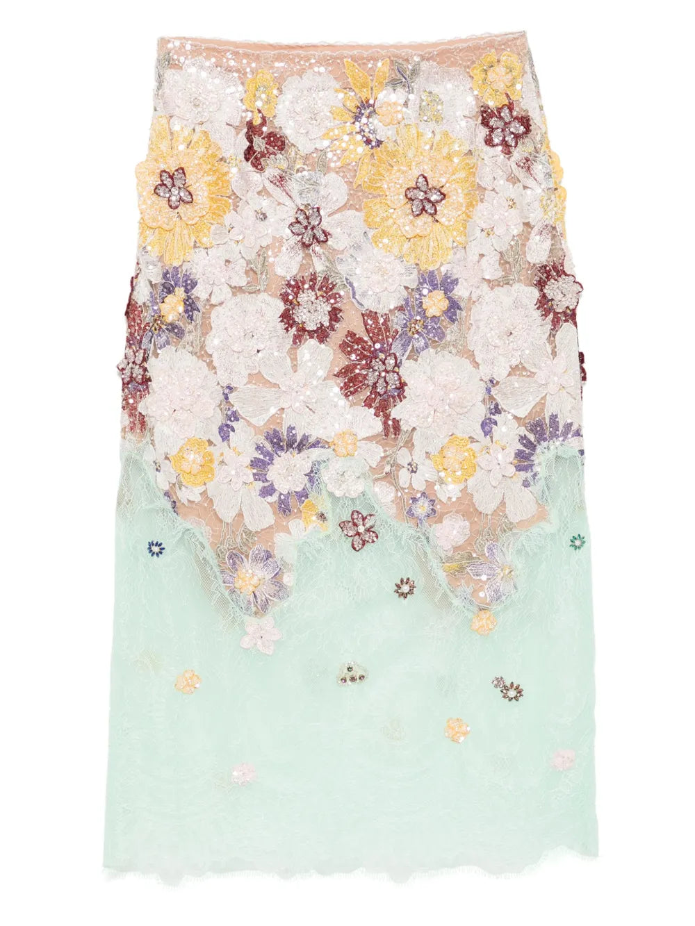 Embroidered Lace Top