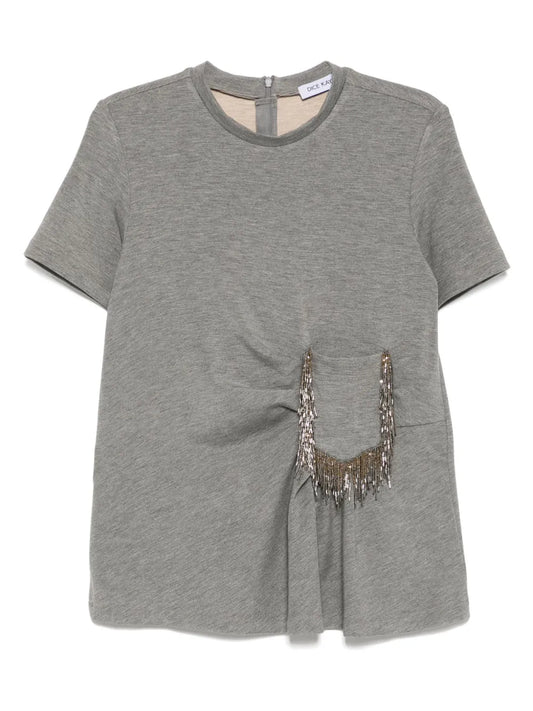 Short-Sleeved Cotton Shirt