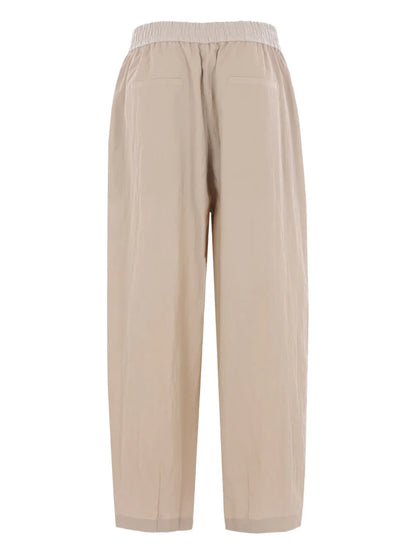 Straight-Leg Trousers