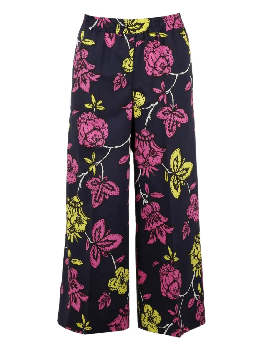 Cotton Cropped Pants