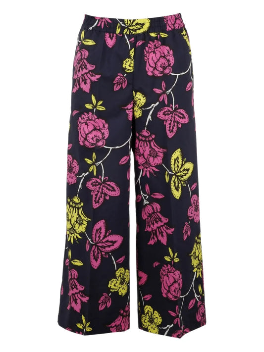 Cotton Cropped Pants