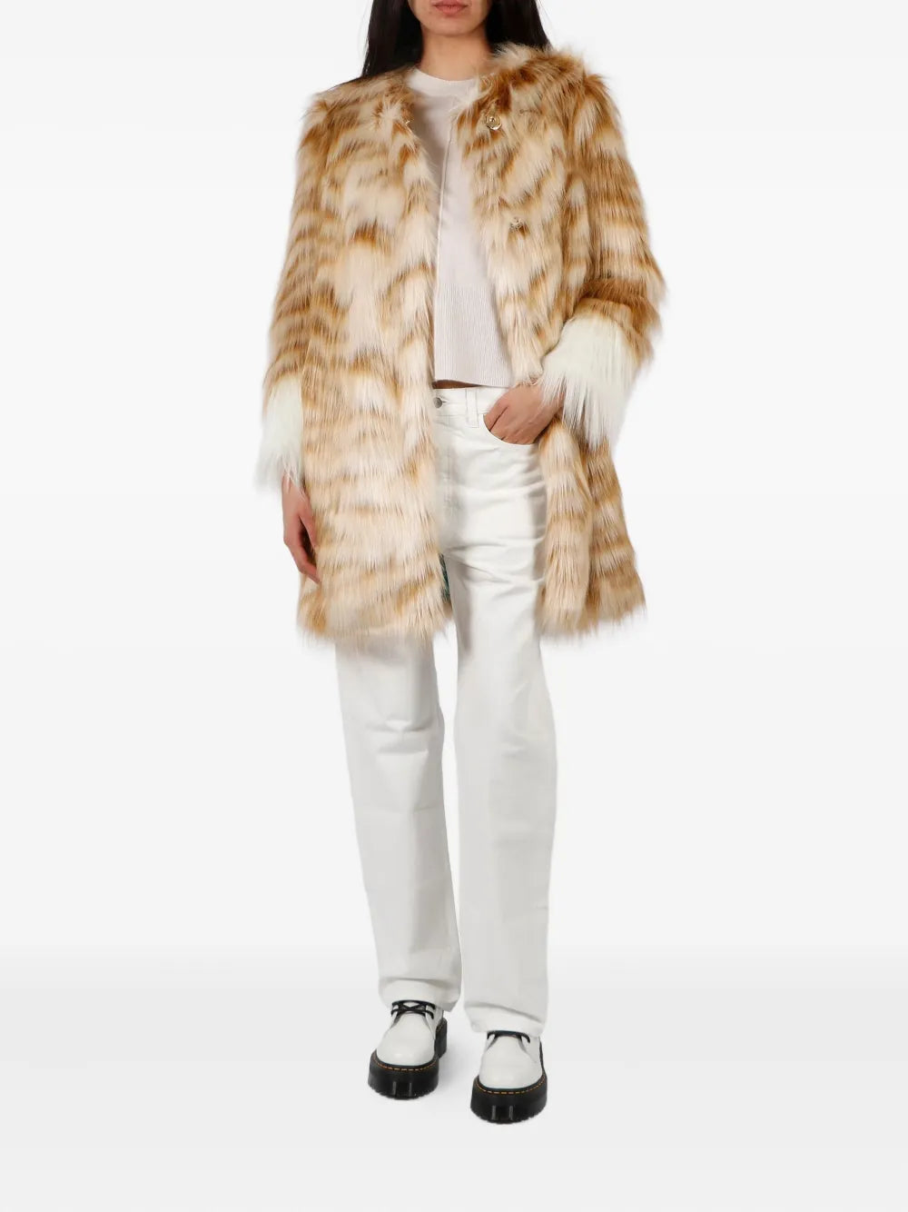 Oversized Faux Fur Coat
