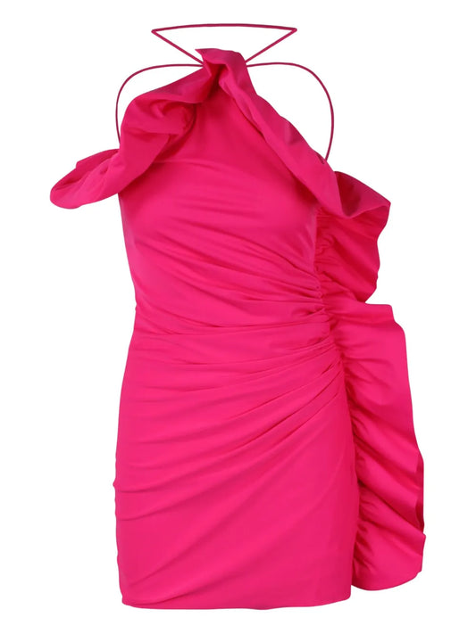 Ruffled Mini Dress