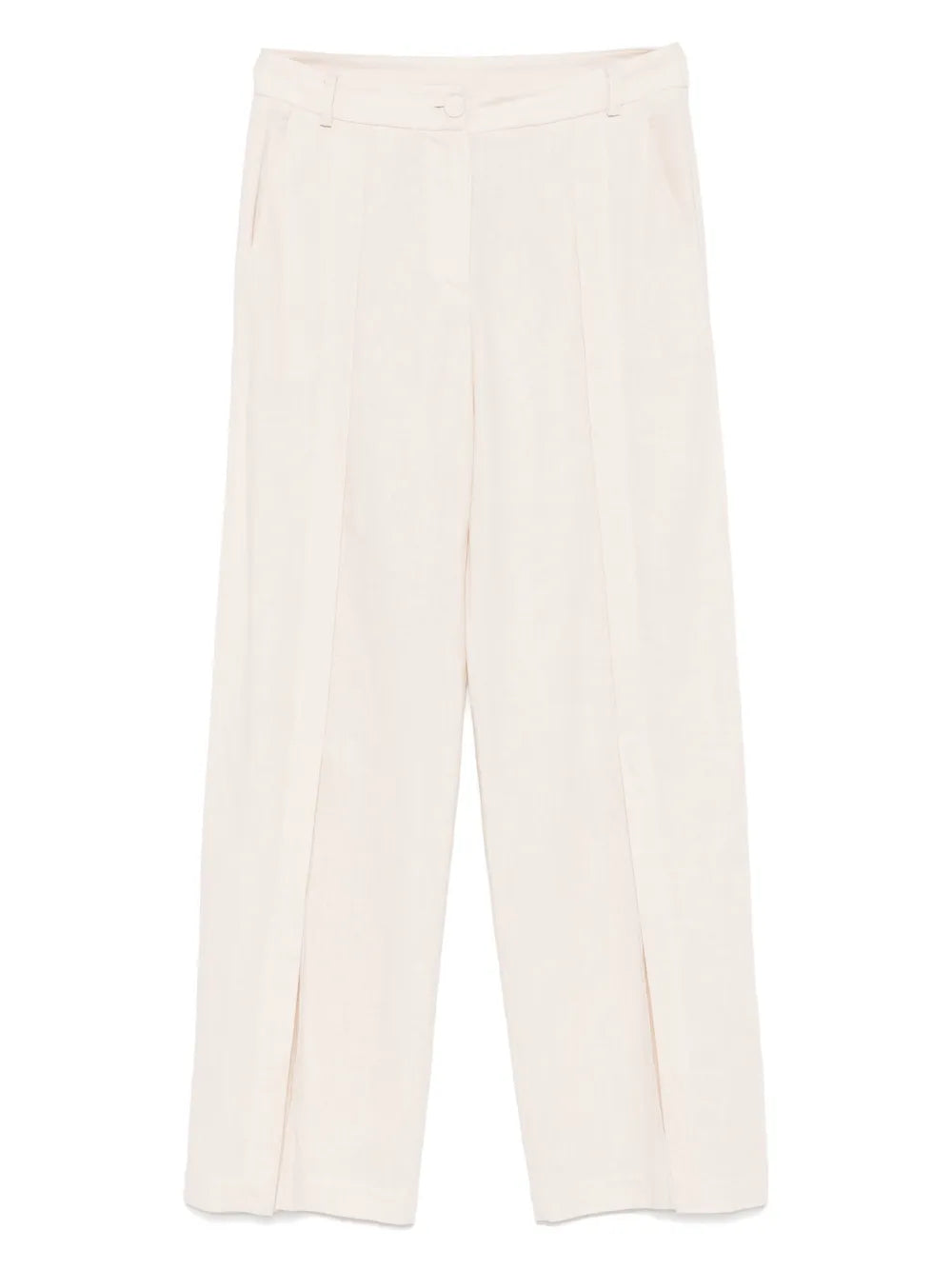 Front-Slits Trousers