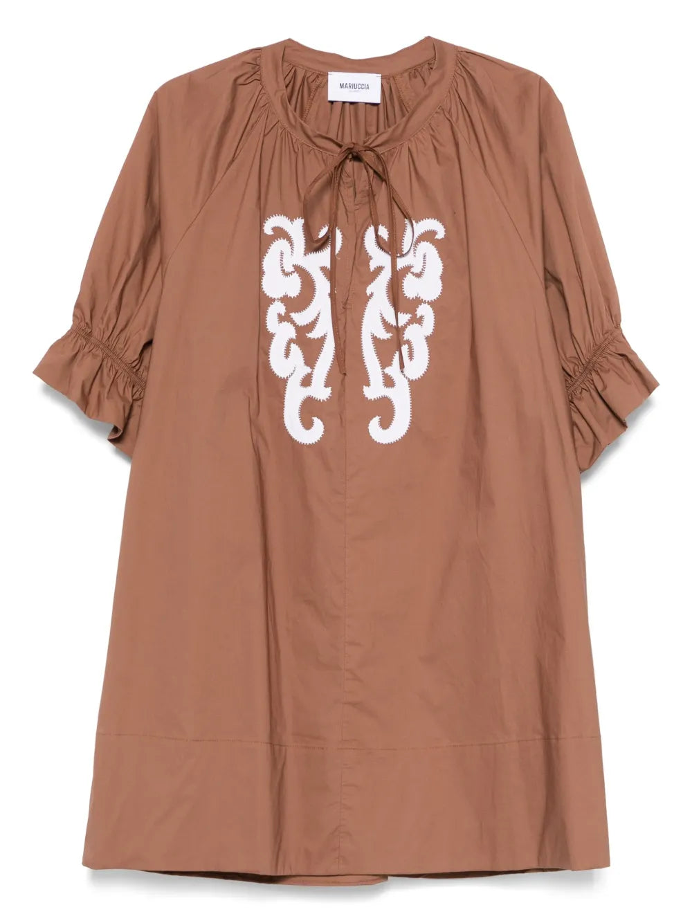 Poplin Mini Dress