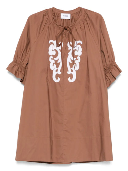 Poplin Mini Dress