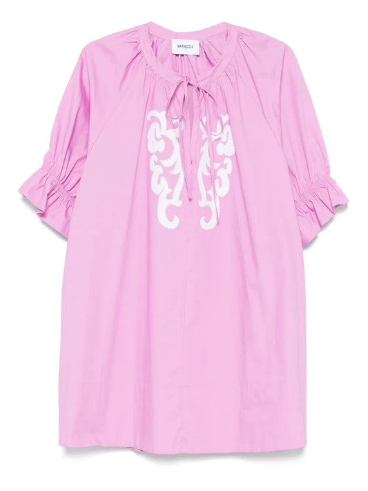 Poplin Mini Dress