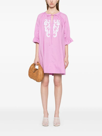 Poplin Mini Dress