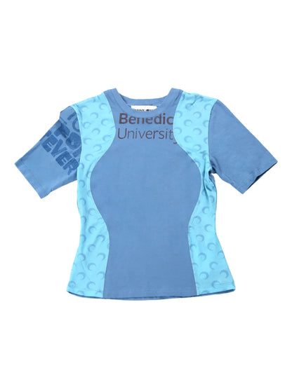 Crescent Moon-Motif T-Shirt