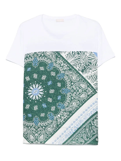 Bandana-Print T-Shirt