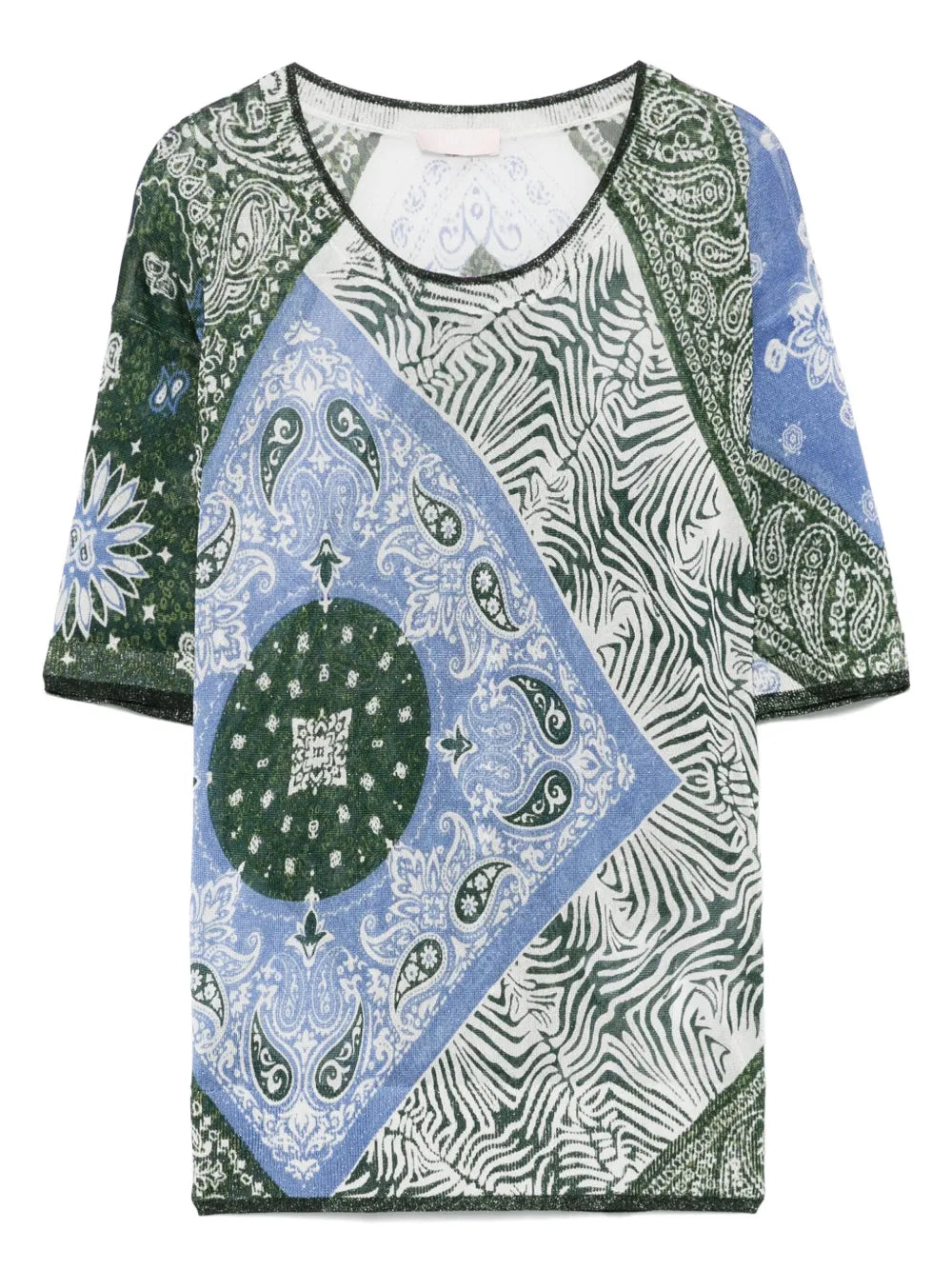 Bandana-Print T-Shirt