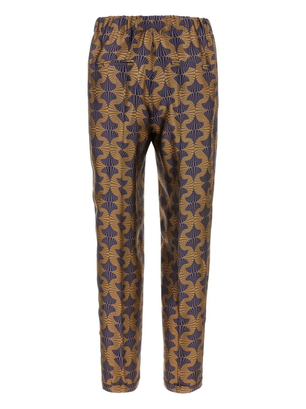 Patterned-Jacquard Trousers