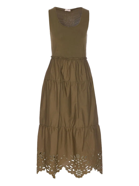 Cotton Midi Dress
