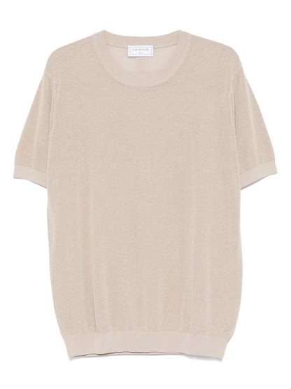 Open-Knit T-Shirt