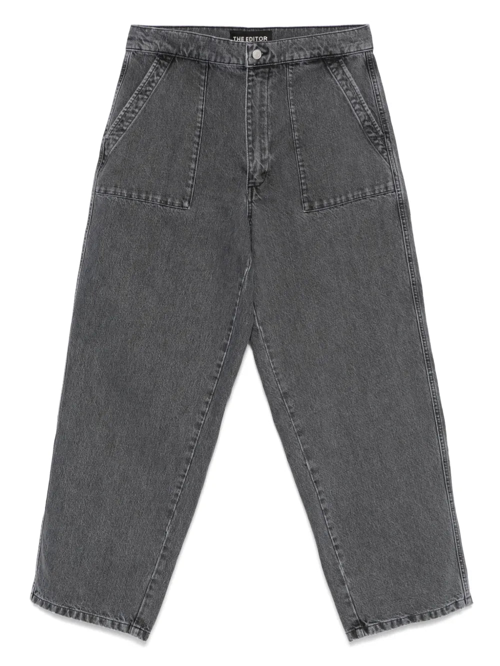 Washed-Effect Jeans