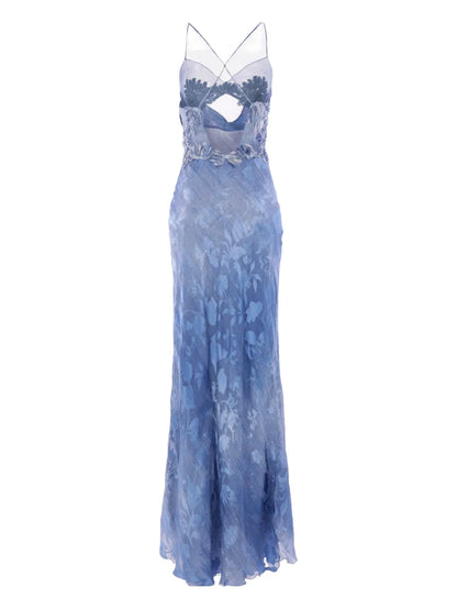 Embroidered Maxi Dress