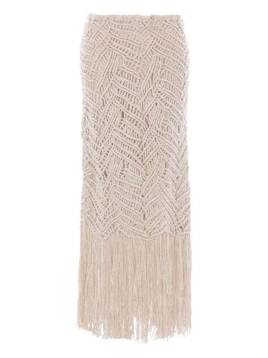 Crochet Midi Skirt