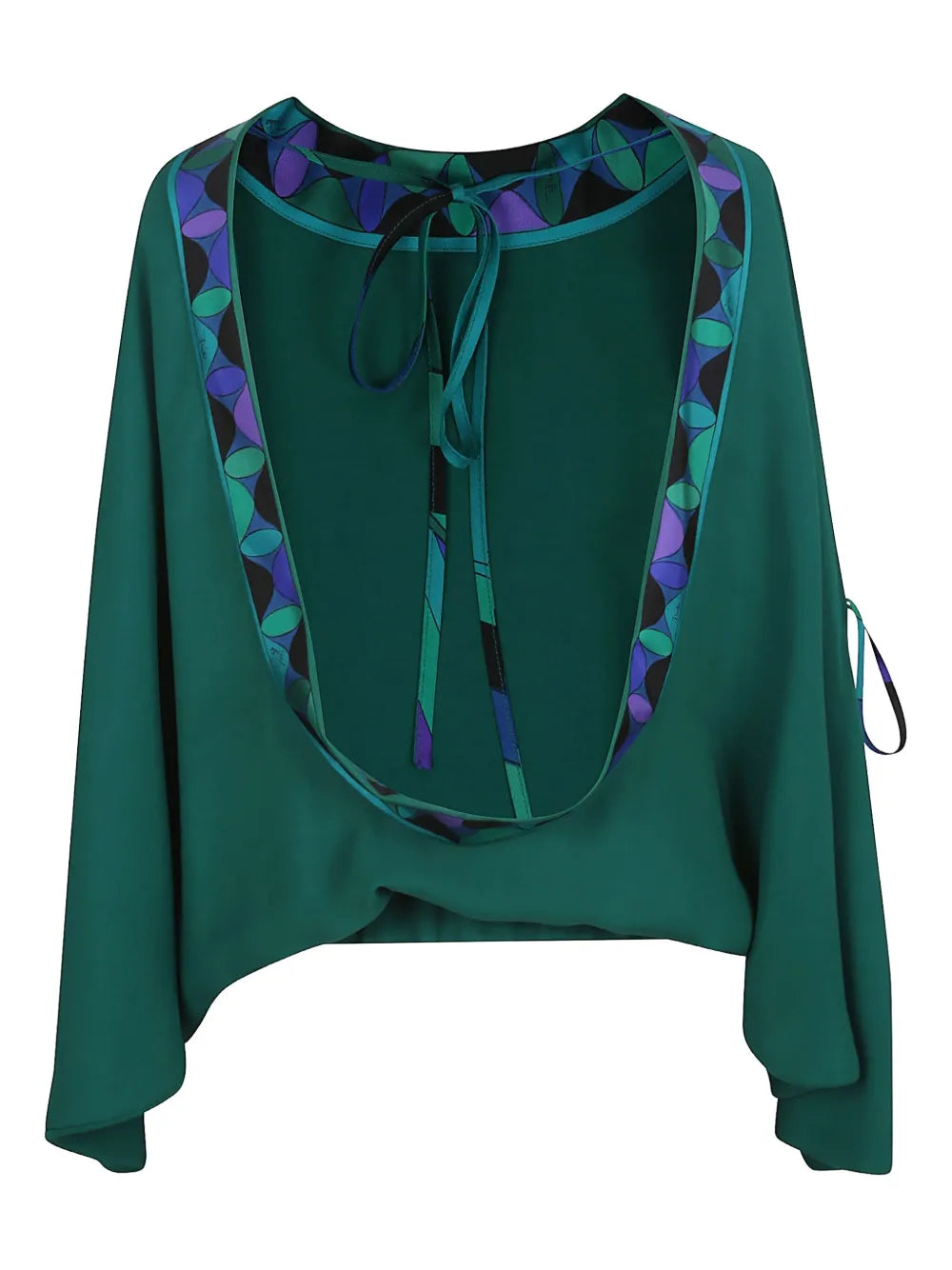 Open-Back Blouse