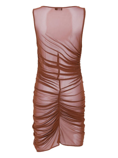 Mesh Mini Dress