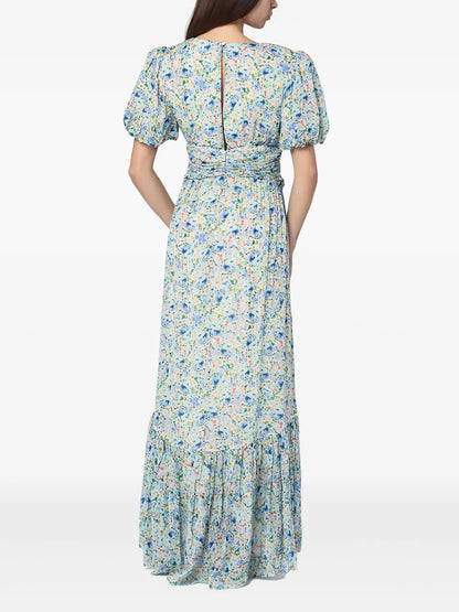Floral-Print Maxi Dress