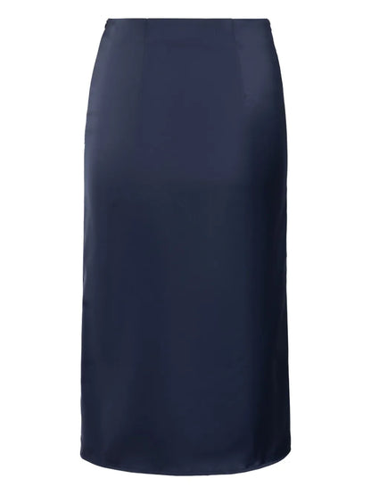 Satin Midi Skirt