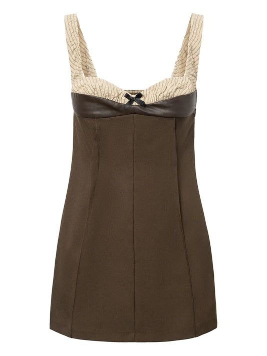 Balconette Corset Mini Dress