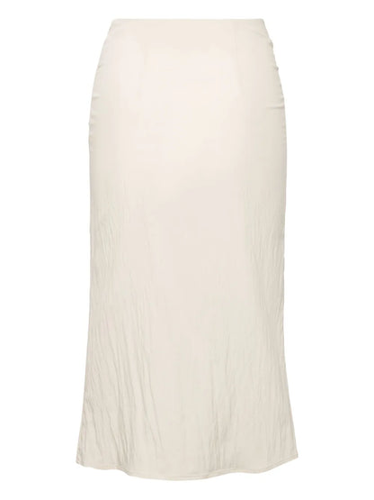 Double Slit Midi Skirt