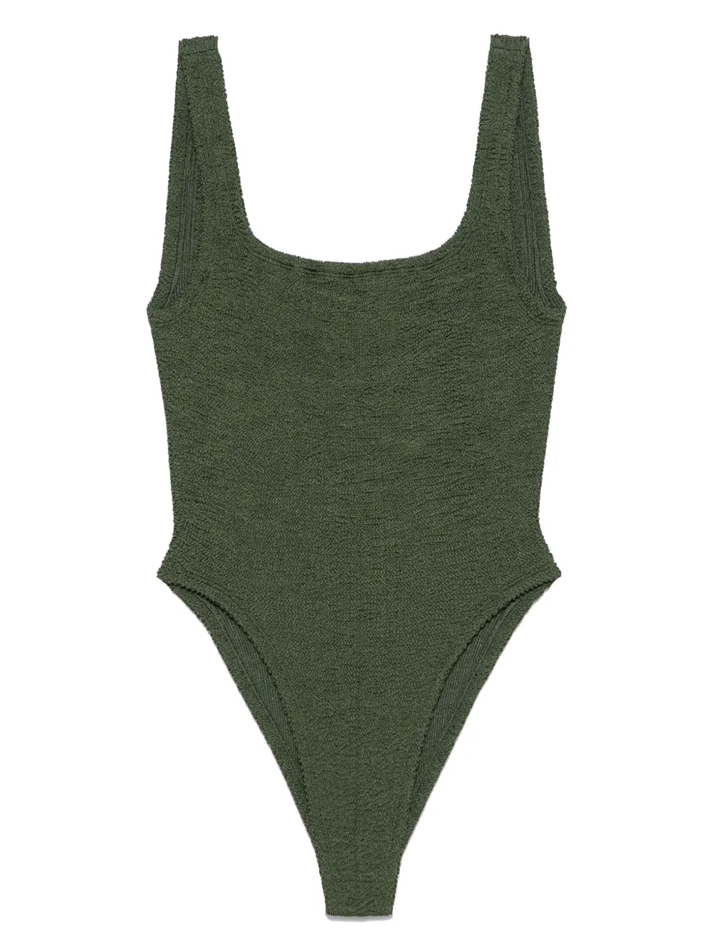 Square-Neck Swimsuit