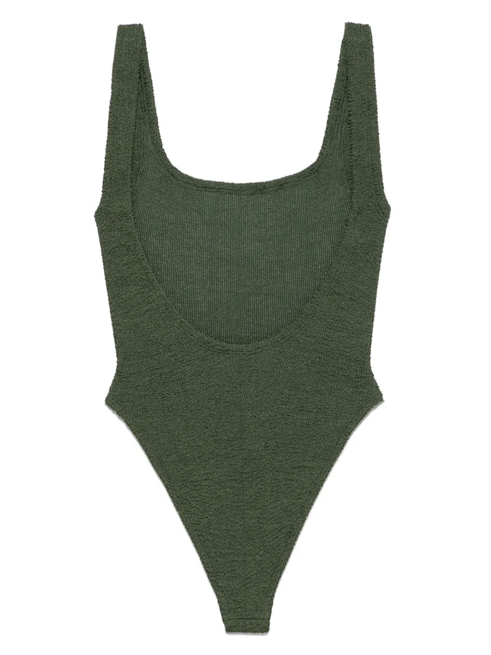 Square-Neck Swimsuit