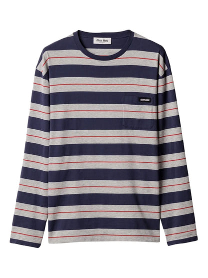 Long-Sleeves Cotton T-Shirt