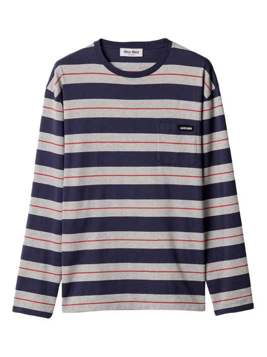Long-Sleeves Cotton T-Shirt