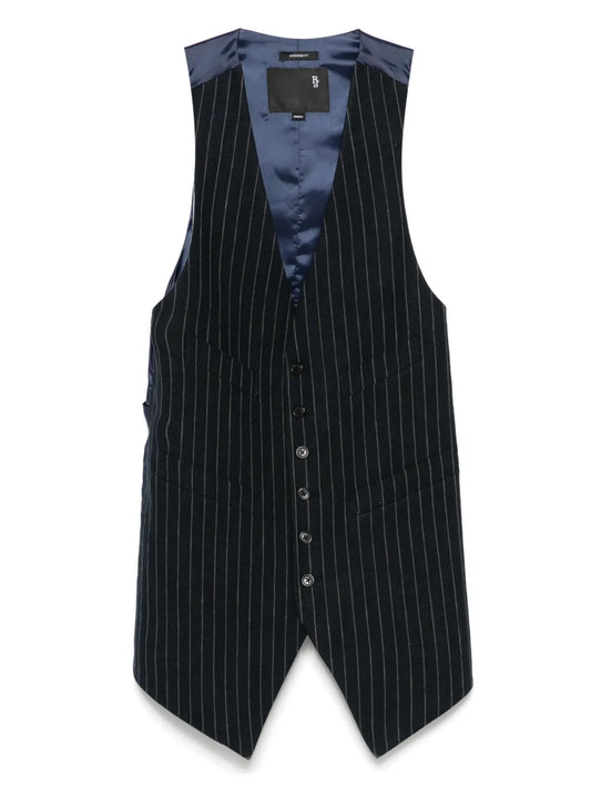Pinstriped Waistcoat