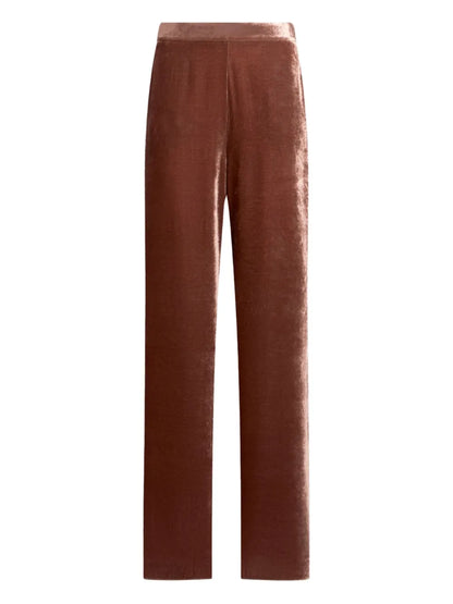 Velvet Palazzo Trousers
