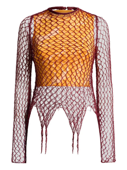 Open-Knit Sweater