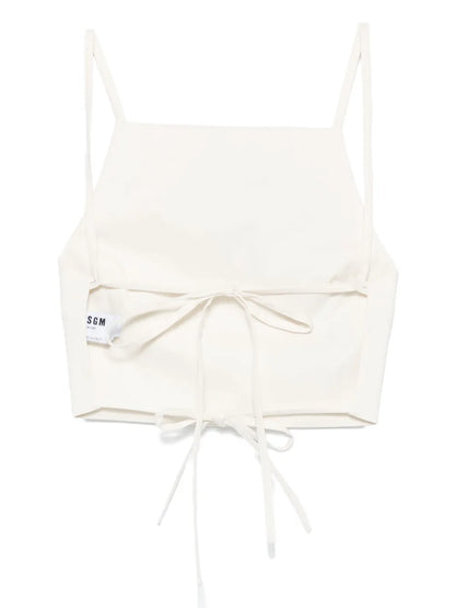 Floral-Appliqué Top