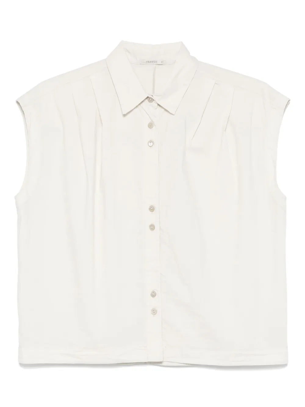 Pleat-Detailed Shirt