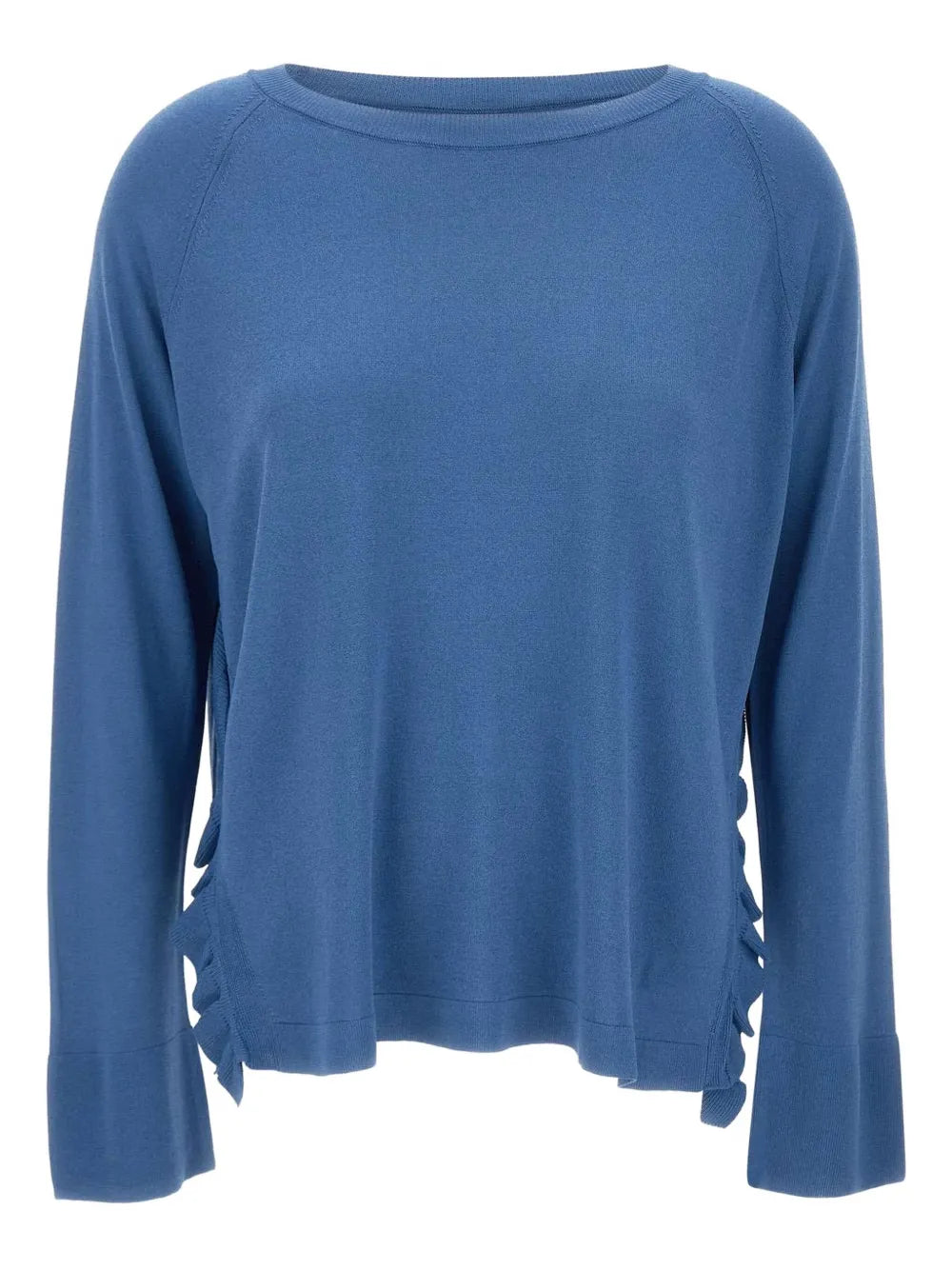 Ruffle-Detailing Sweater