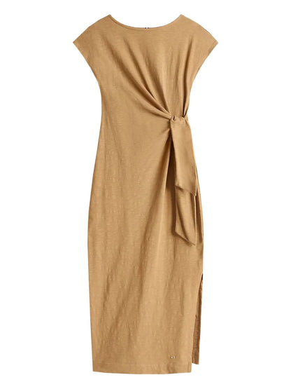 Cotton Midi Dress