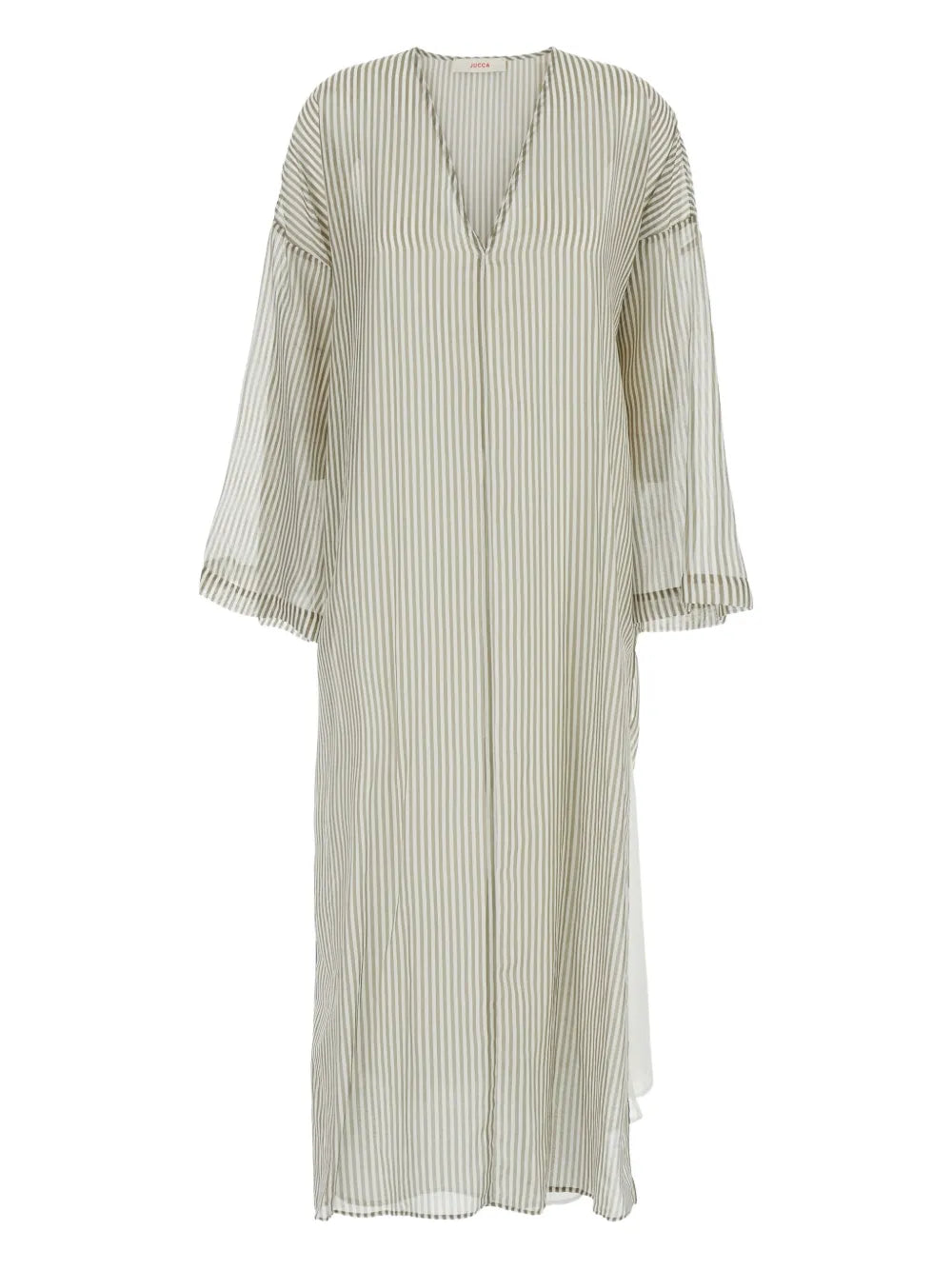 Striped Kaftan Dress