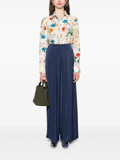 Floral-Print Shirt
