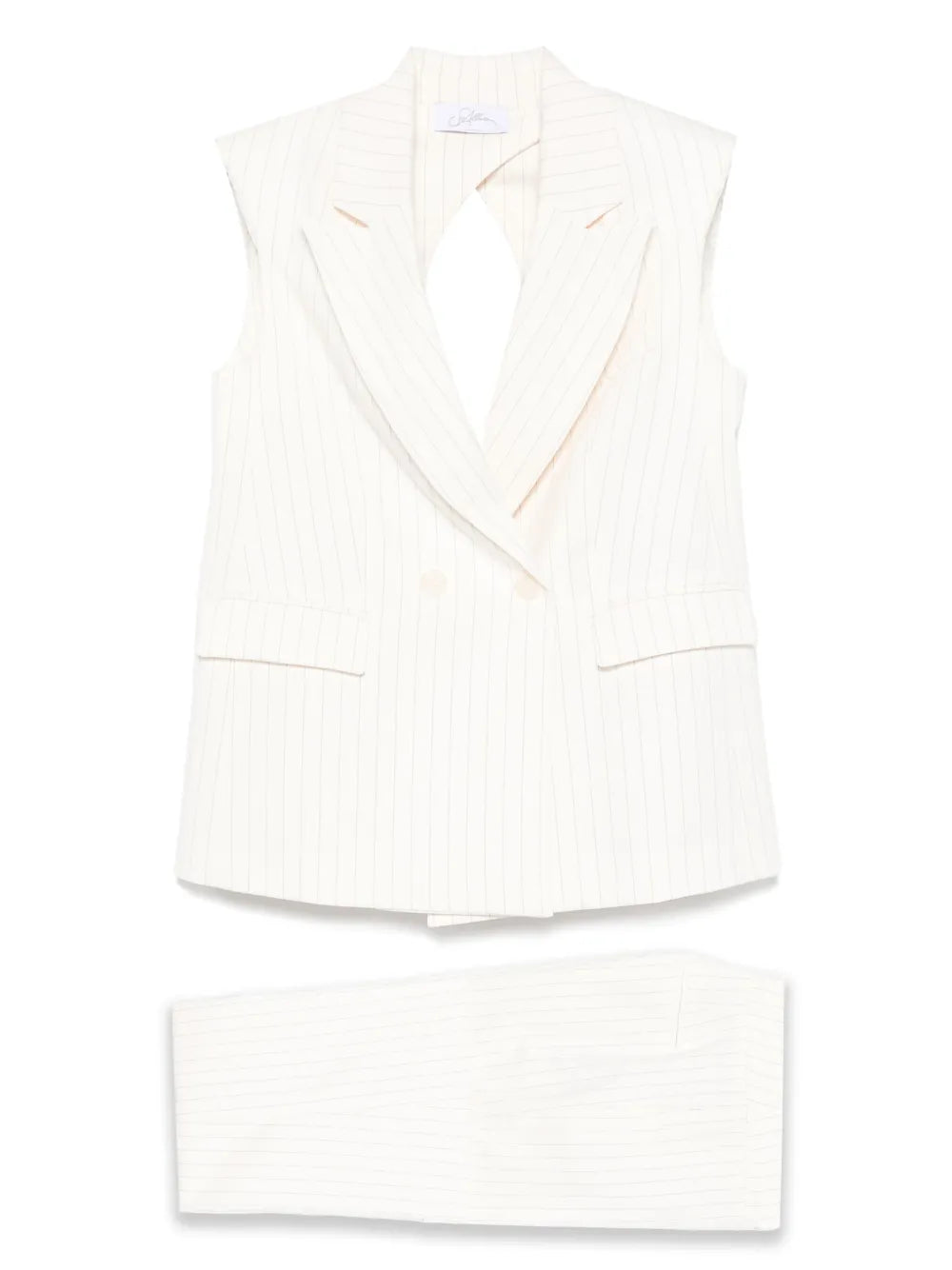 Pinstriped Suit