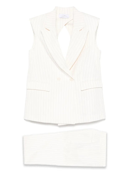 Pinstriped Suit