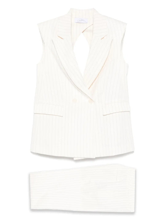 Pinstriped Suit