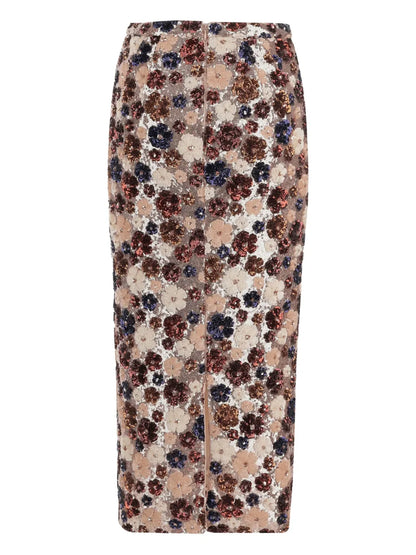 Sequin-Embellished Skirt