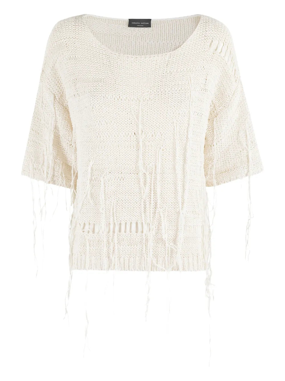 Fringe-Detail Sweater