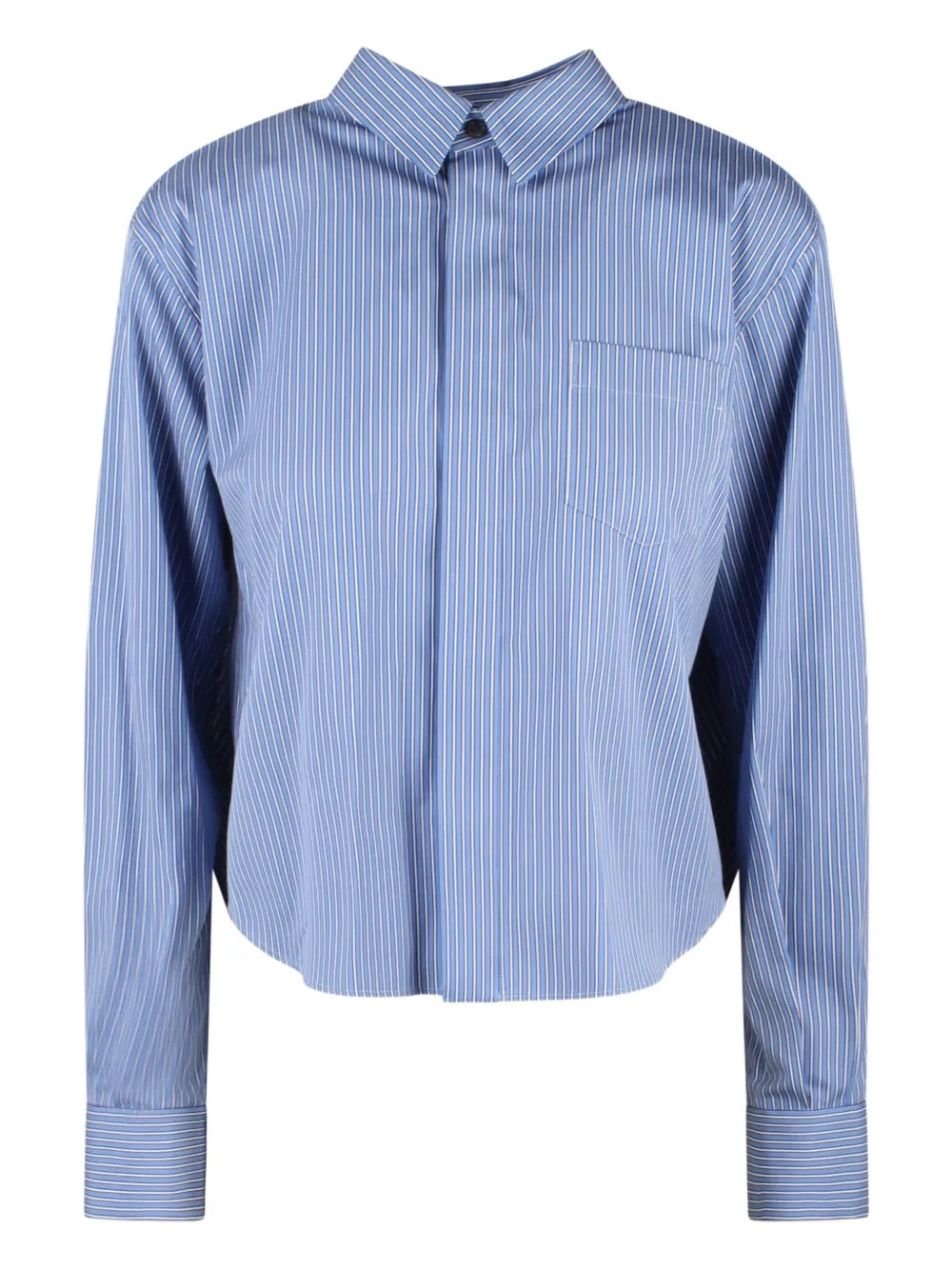 Striped Poplin Shirt