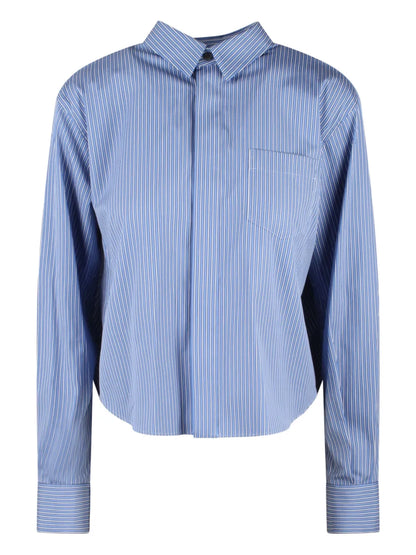 Striped Poplin Shirt