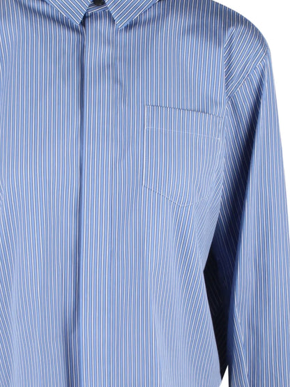 Striped Poplin Shirt